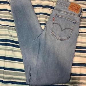 Levi’s high rise skinny